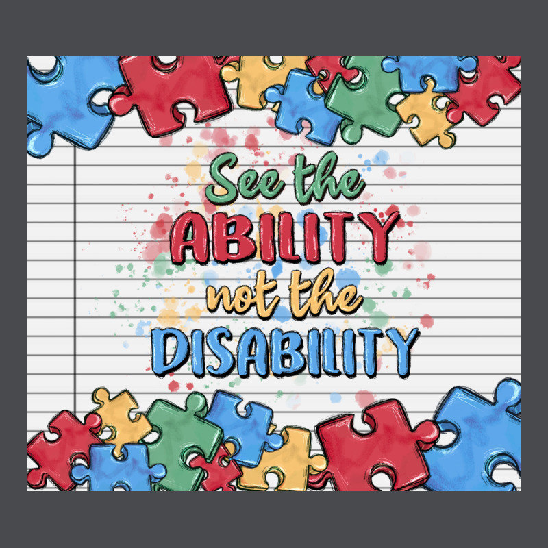 See The Ability Not The Disability Zipper Hoodie by MaliasSmallBusiness | Teevron