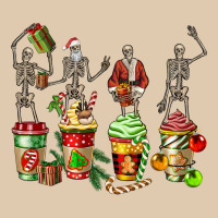Christmas Skeleton Coffee Cups Heavyweight Sweatshirt | Teevron