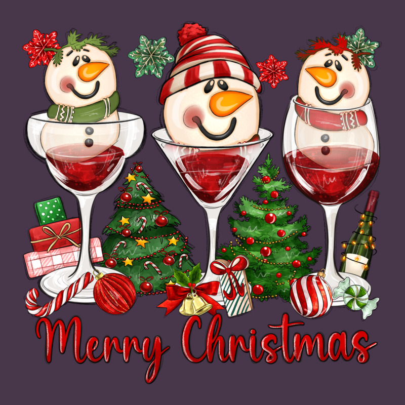 Merry Christmas Wine And Cocktails Heavyweight Hoodie by MaliasSmallBusiness | Teevron