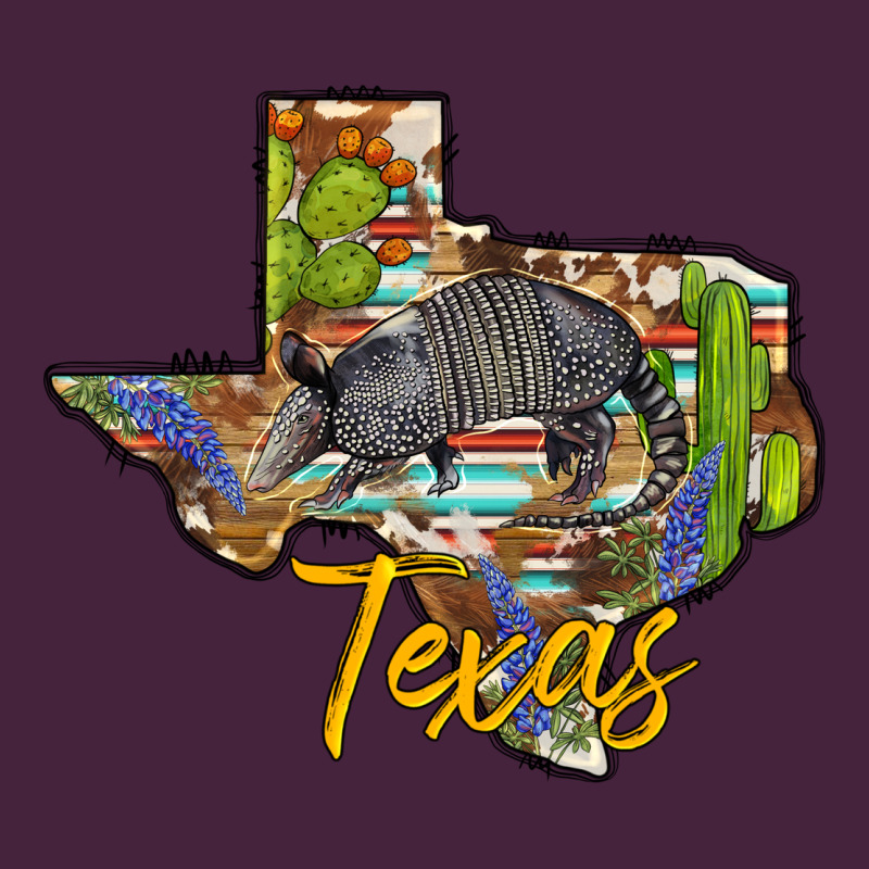 Texas Map Armadillo Premium Tee by BarkalooDesign | Teevron