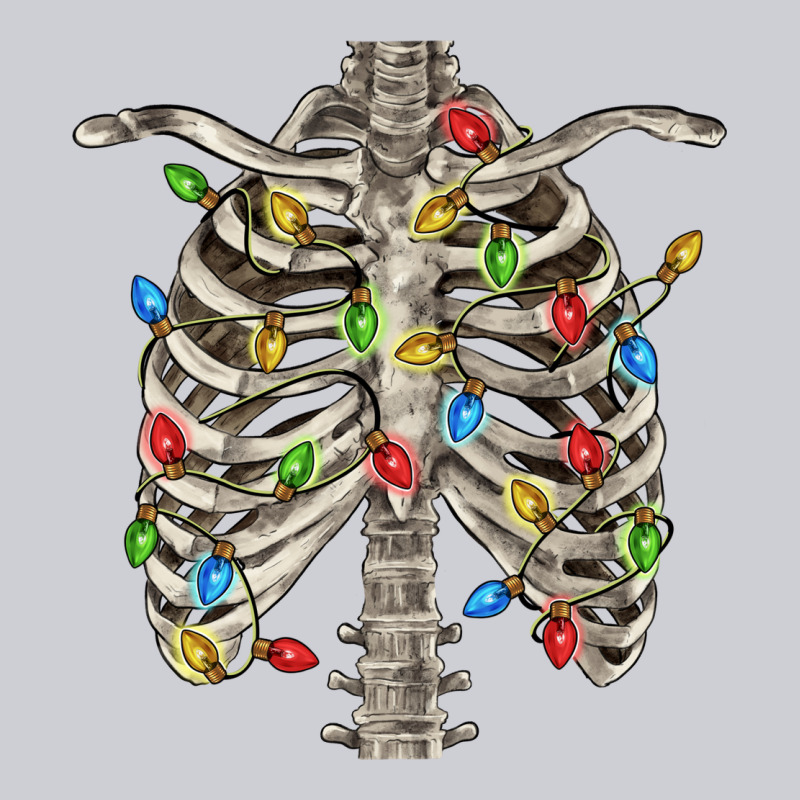 Christmas Rib Cage Heavyweight Sweatshirt by FaDigitalArtStudio | Teevron