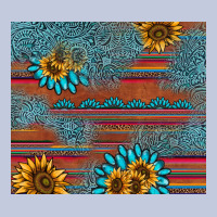 Sunflower Gemstone Serape Tumbler Long Sleeve Tee | Teevron