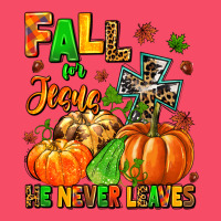 Fall For Jesus He Never Leaves Premium Sweatshirt | Teevron