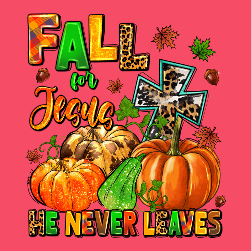 Fall For Jesus He Never Leaves Premium Sweatshirt by MaliasSmallBusiness | Teevron