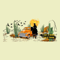 Western I Got A Heart Like A Truck Urban Hoodie | Teevron