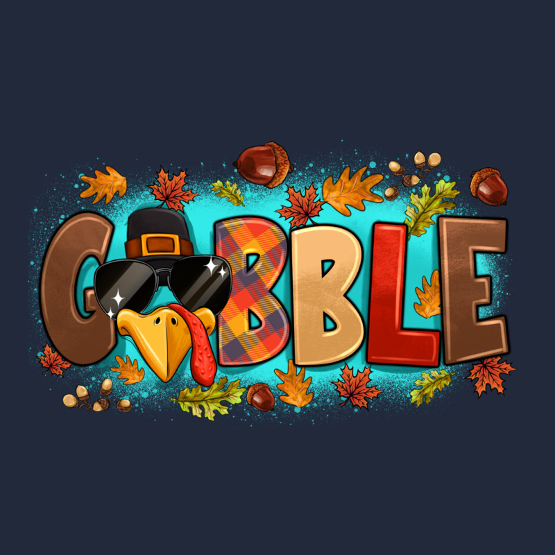 Gobble With Thanksgiving Turkeys Premium Sweatshirt by MaliasSmallBusiness | Teevron