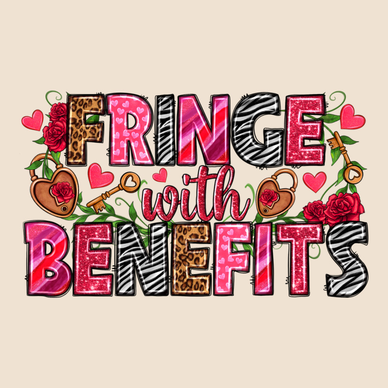 Fringe With Benefits Valentine's Day Urban Hoodie by HowdyJamesFarm | Teevron