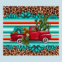 Truck Gemstone Leopard Ladies Tee | Teevron