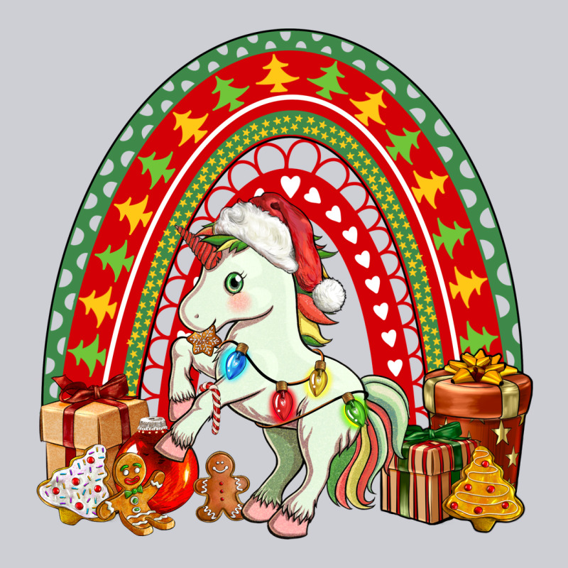 Christmas Unicorn Rainbow Heavyweight Sweatshirt by FaDigitalArtStudio | Teevron