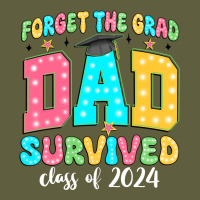 Forget The Grad Dad Survived Class Of 2024 Vintage Tee | Teevron