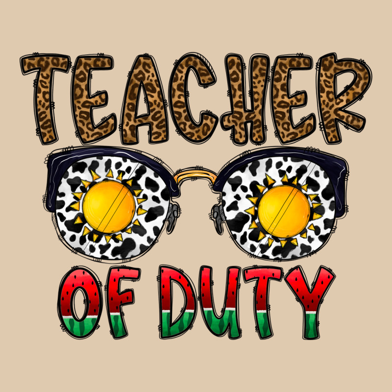 Teacher Of Duty Heavyweight Sweatshirt by CowhideDigitalArt | Teevron
