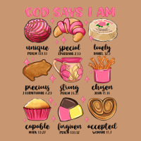 God Says I Am Mexican Pan Dulce Heavyweight Hoodie | Teevron