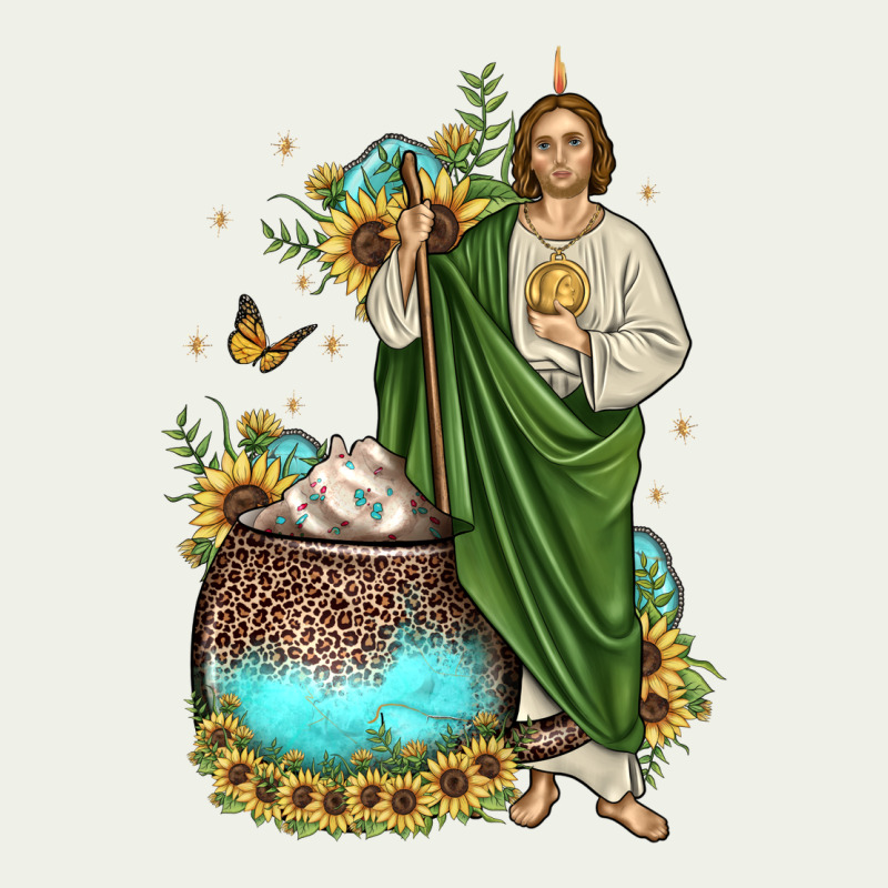 San Judas Coffee Cup Sunflower Urban Heavy Tee by JahusDesignShop | Teevron