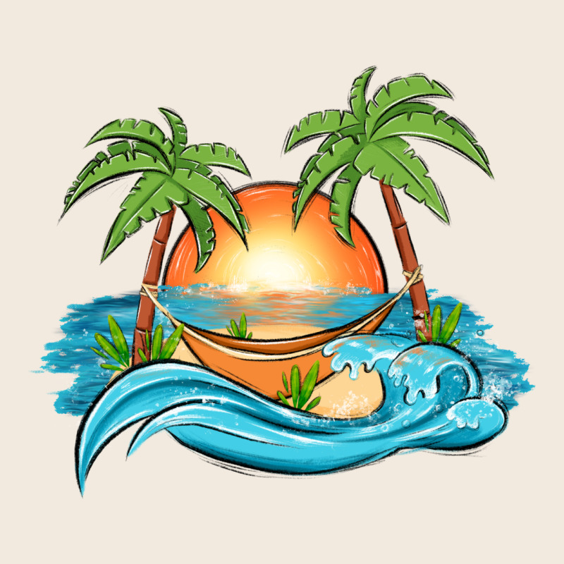 Sunset Beach Scene Zipper Hoodie by MaliasSmallBusiness | Teevron