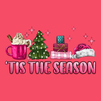 Tis The Season Pink Christmas Premium Sweatshirt | Teevron