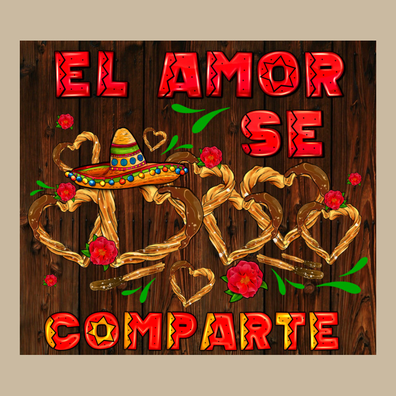 El Amor Se Comparte With Churros Long Sleeve Tee by AdoDesignShop | Teevron