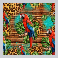 Macaw Parrot Seamless Pattern Heavyweight Sweatshirt | Teevron