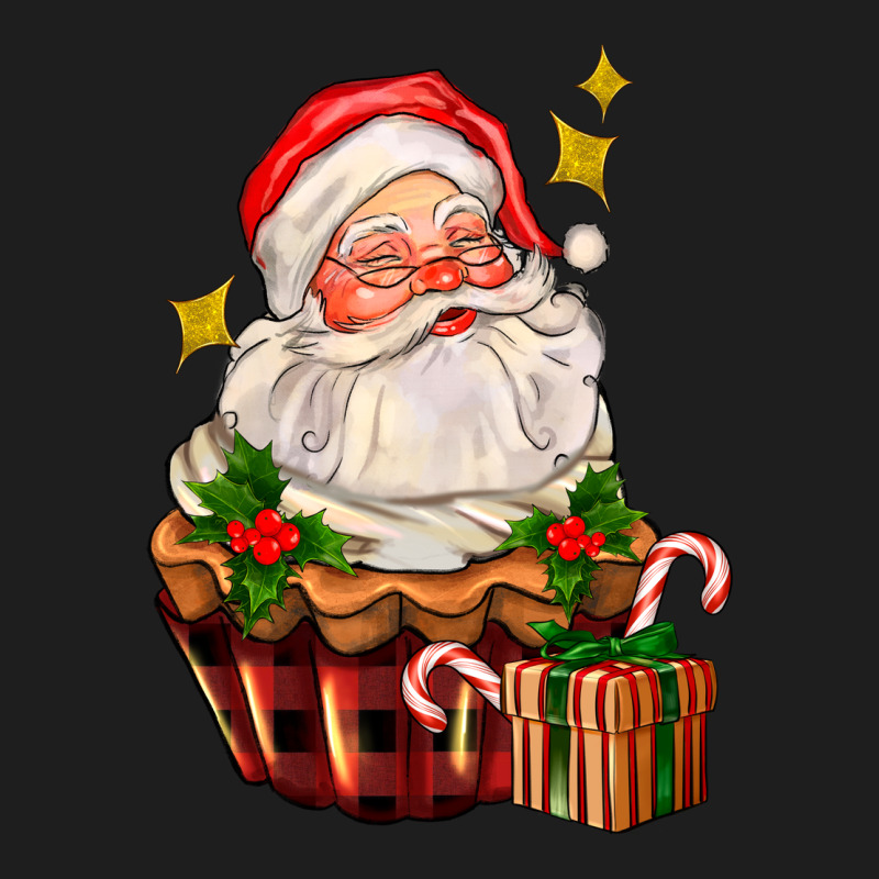 Santa Claus Cupcake Classic Tee by AdoDesignShop | Teevron