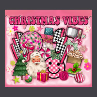 3d Retro Pink Christmas Vibes Heavyweight Hoodie | Teevron