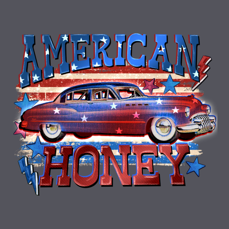 American Honey 4th Of July Vintage Hoodie by CowGirlArtShop | Teevron
