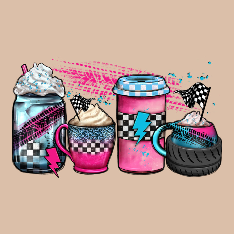 Racing Coffee Cups Urban Heavy Tee by JahusDesignShop | Teevron