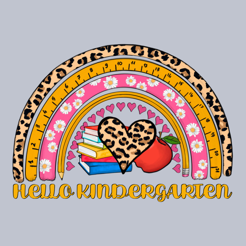 Back To School Rainbow Hello Kindergarten Premium Hoodie by AdoDesignShop | Teevron