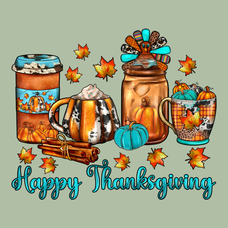 Happy Thanksgiving Coffee Urban Heavy Tee by JahusDesignShop | Teevron
