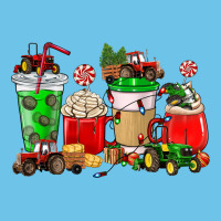 Christmas Tractor Coffee Cup Premium Sweatshirt | Teevron