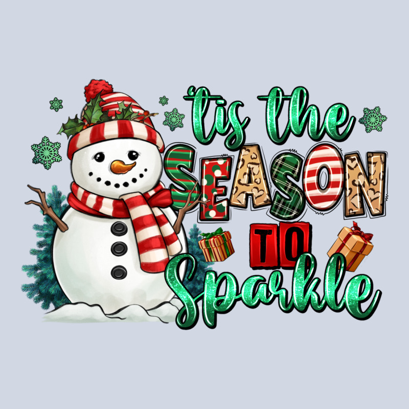 Tis The Season To Sparkle Snowman Premium Sweatshirt by MaliasSmallBusiness | Teevron