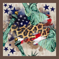 Statue Of Liberty Leopard Long Sleeve Tee | Teevron