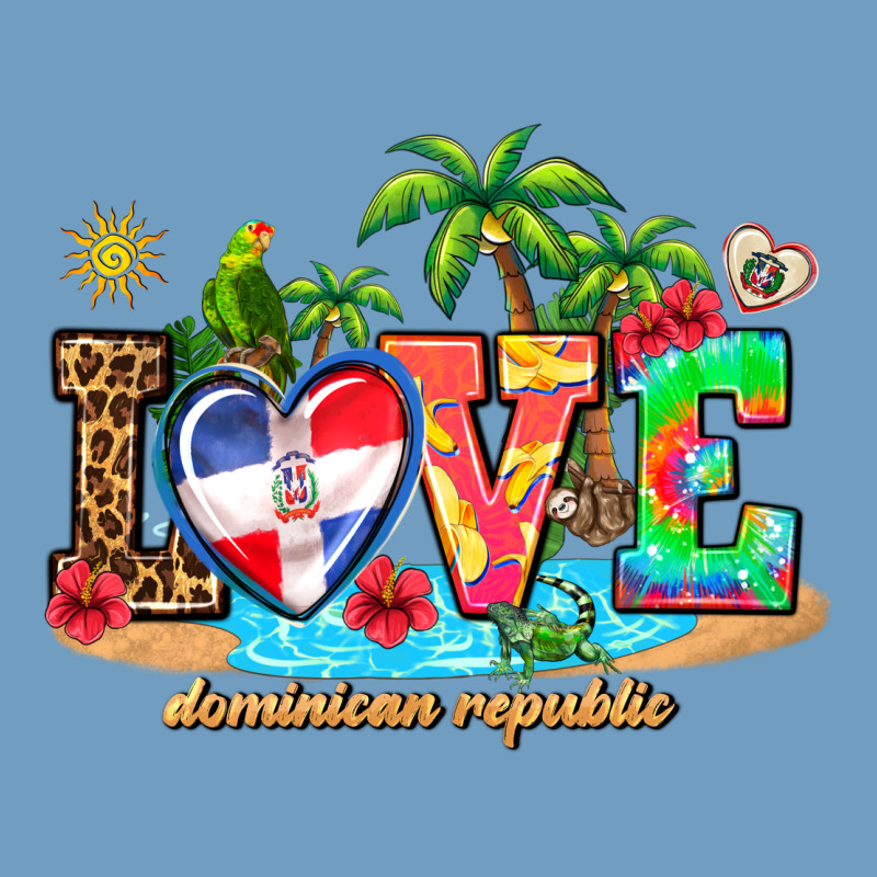 Love Dominican Republic Urban Heavy Tee by AdoDesignShop | Teevron