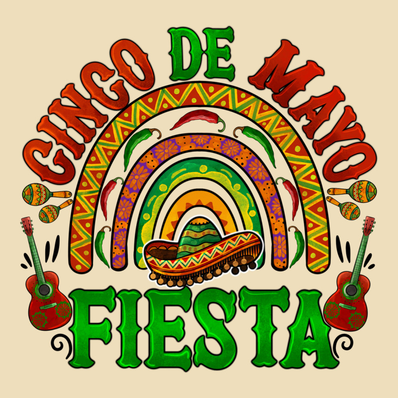 Cinco De Mayo Fiesta Rainbow Premium Hoodie by BarkalooDesign | Teevron