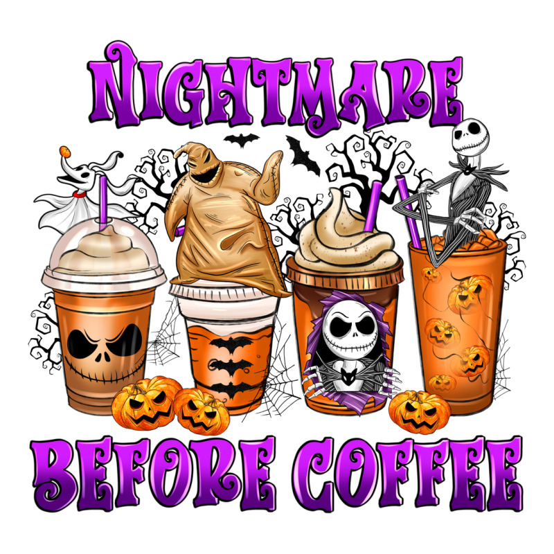 Nightmare Before Coffee Cups Premium Sweatshirt by MaliasSmallBusiness | Teevron