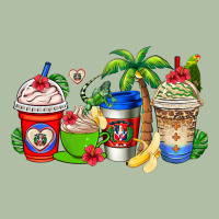 Dominican Republic Coffee Cups Urban Heavy Tee | Teevron