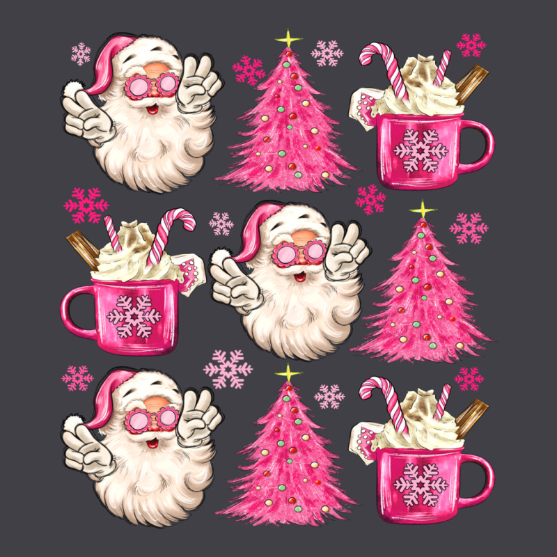 Retro Doodle Pink Christmas Heavyweight Hoodie by MaliasSmallBusiness | Teevron