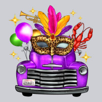 Mardi Gras Truck Leopard Mask Heavyweight Sweatshirt | Teevron