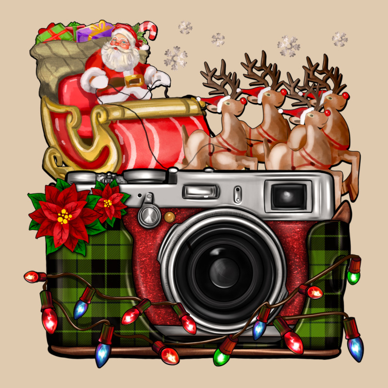 Christmas Santa Vintage Camera Heavyweight Sweatshirt by FaDigitalArtStudio | Teevron