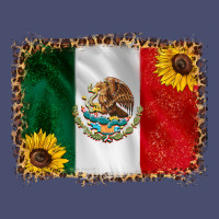 Mexico Flag Background Vintage Tee | Teevron