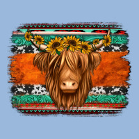 Highland Cow Western Background Premium Hoodie | Teevron