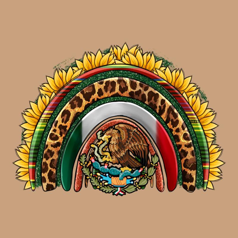 Mexico Sunflower Rainbow Vintage Tee by HRA Design Shop | Teevron