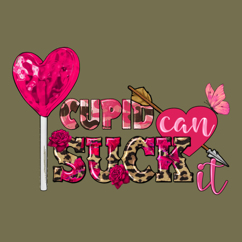 Cupid Can Suck It Valentine's Day Vintage Hoodie by FaDigitalArtStudio | Teevron