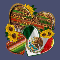 Mexico Heart And Sunflower Vintage Tee | Teevron
