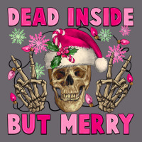 Dead Inside But Merry Pink Christmas Skeleton Premium Sweatshirt | Teevron