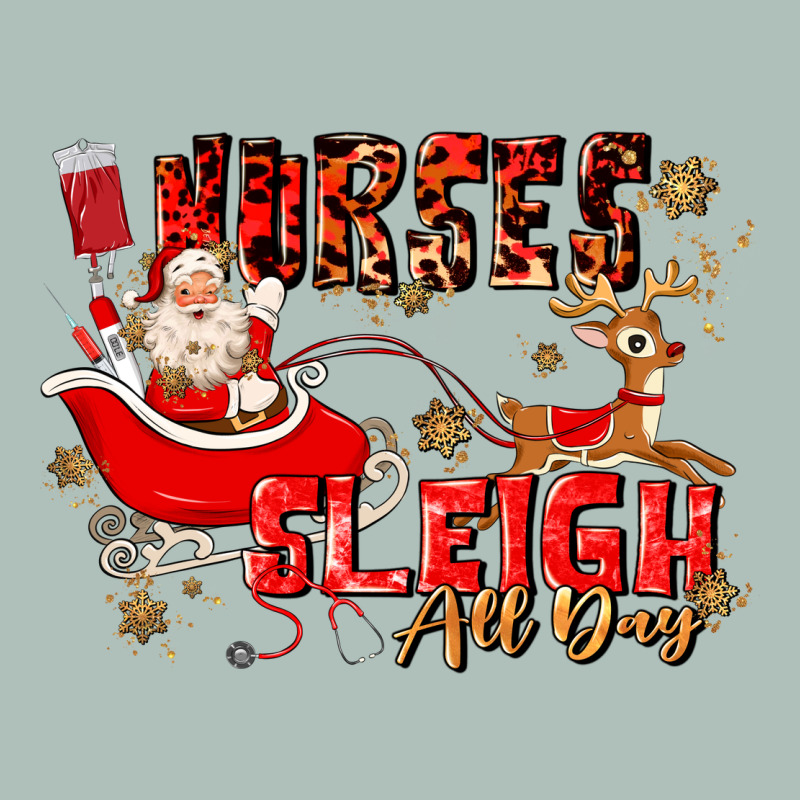 Nurses Sleigh All Day Heavyweight Hoodie by MaliasSmallBusiness | Teevron