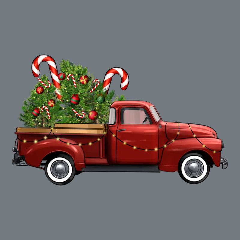 Christmas Trees Truck Heavyweight Sweatshirt by FaDigitalArtStudio | Teevron