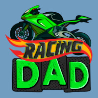 Racing Dad With Racing Motorcycle Urban Heavy Tee | Teevron