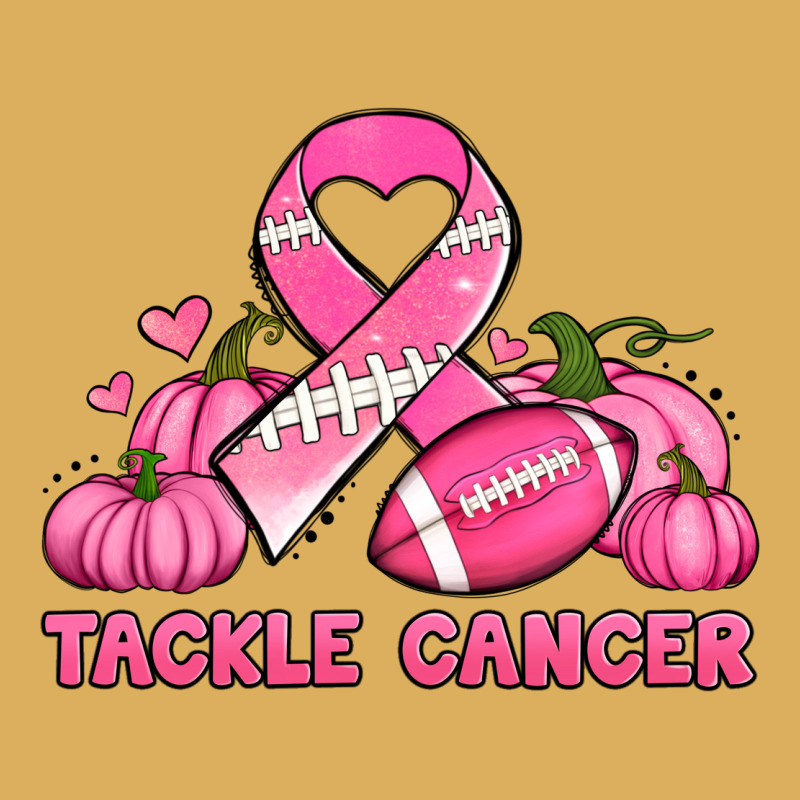 Tackle Cancer Pumpkins Football And Ribbon Breast Cancer Awareness Premium Hoodie by Jasminsmagicworld | Teevron