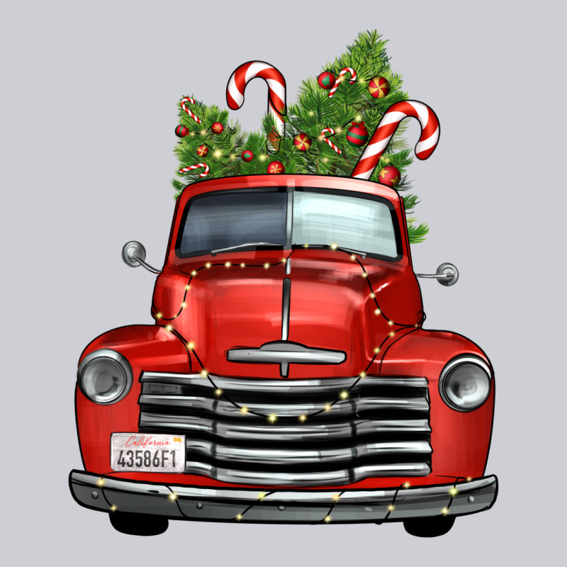 Christmas Trees Truck Heavyweight Sweatshirt by FaDigitalArtStudio | Teevron