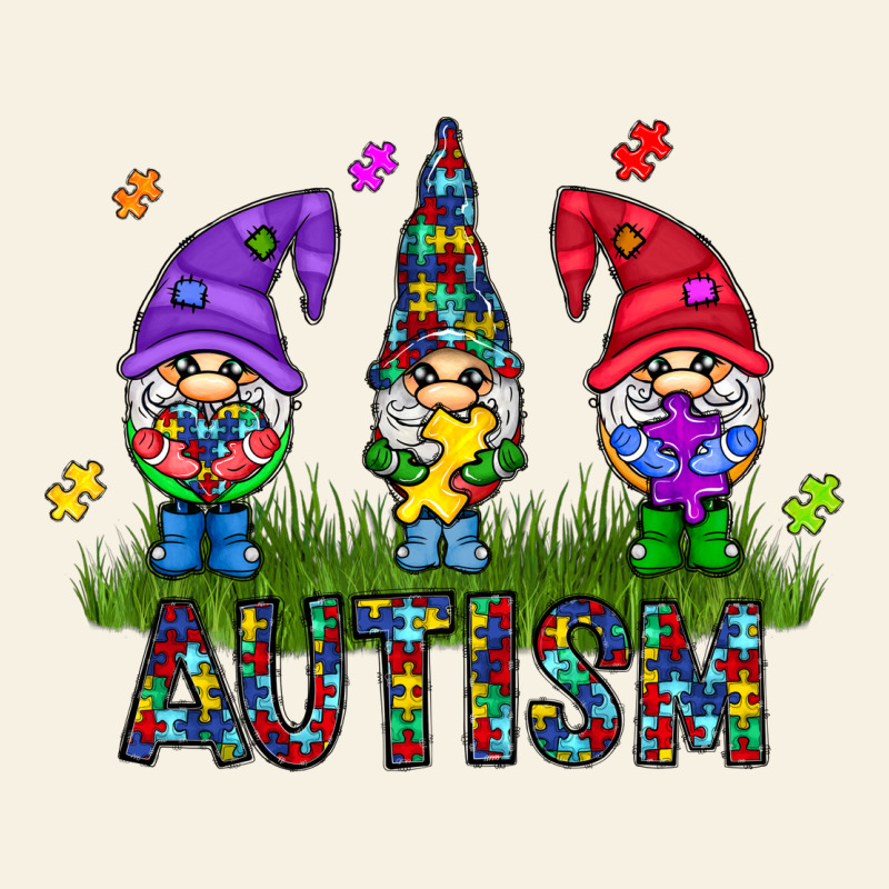 Autism Gnome Vintage Tee by CowhideDigitalArt | Teevron