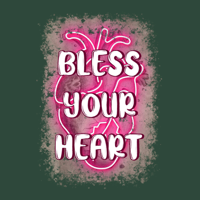 Bless Your Heart Zipper Hoodie by MaliasSmallBusiness | Teevron